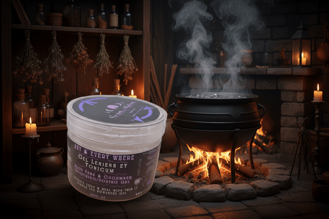 Aloe Vera & Cucumber Soothing/toning Gel - Gel Leniens Et Tonicum - 70ml - Secrets Of Salem