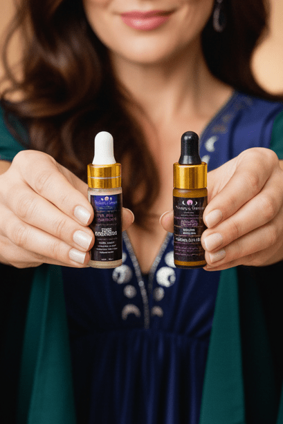 5 ml sample droppers - Elixir Revitilatus & Oculum Revivicus - Secrets Of Salem