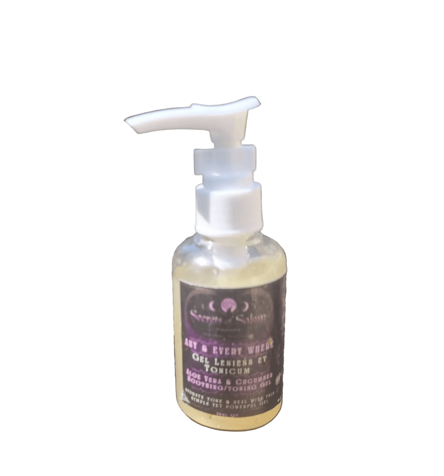 Aloe Vera & Cucumber Soothing/toning Gel - Gel Leniens Et Tonicum - 70ml - Secrets Of Salem