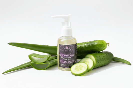 Aloe Vera & Cucumber Soothing/toning Gel - Gel Leniens Et Tonicum - 70ml - Secrets Of Salem