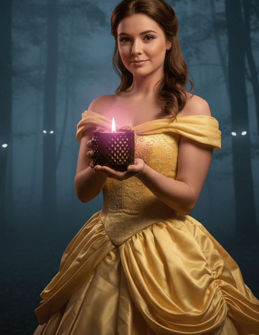 'Enchanted Rose' scented candle - Secrets Of Salem