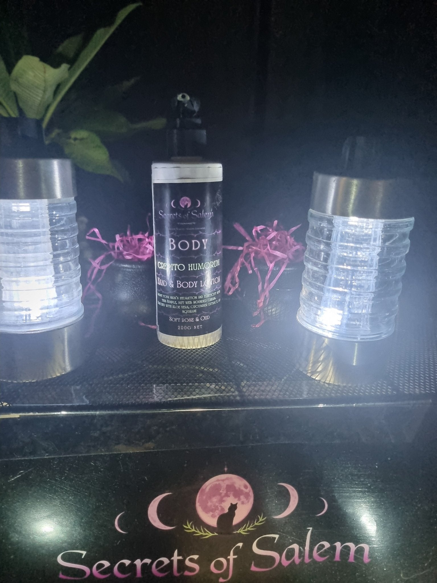 Hand & Body Lotion - Crepito Humorum - Velvet Rose & Oud fragrance - Secrets Of Salem