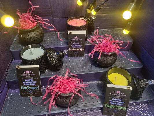 'Sweet Poison' fragranced candle - Secrets Of Salem